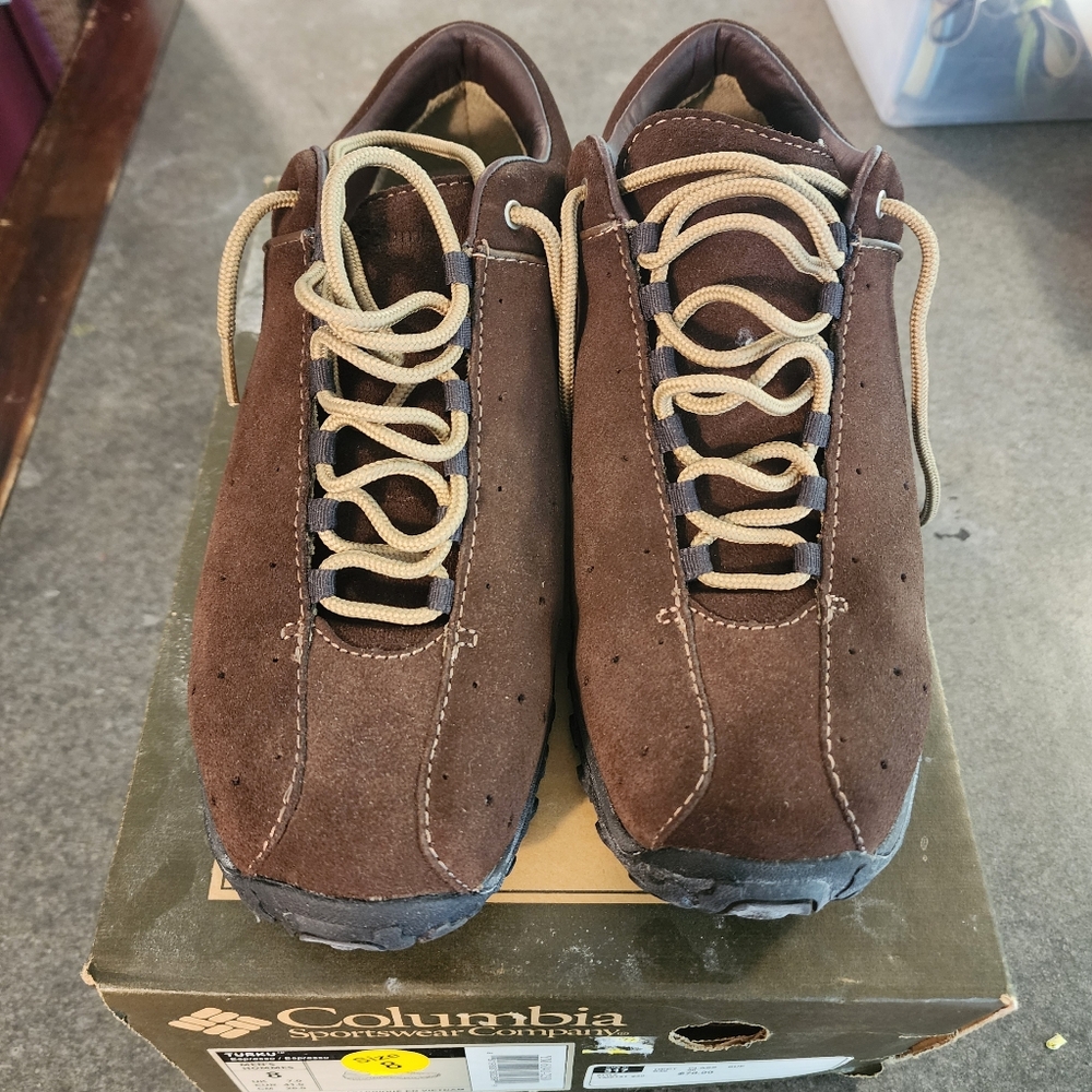 Columbia Men's Brown Hiking Shoes Size 8